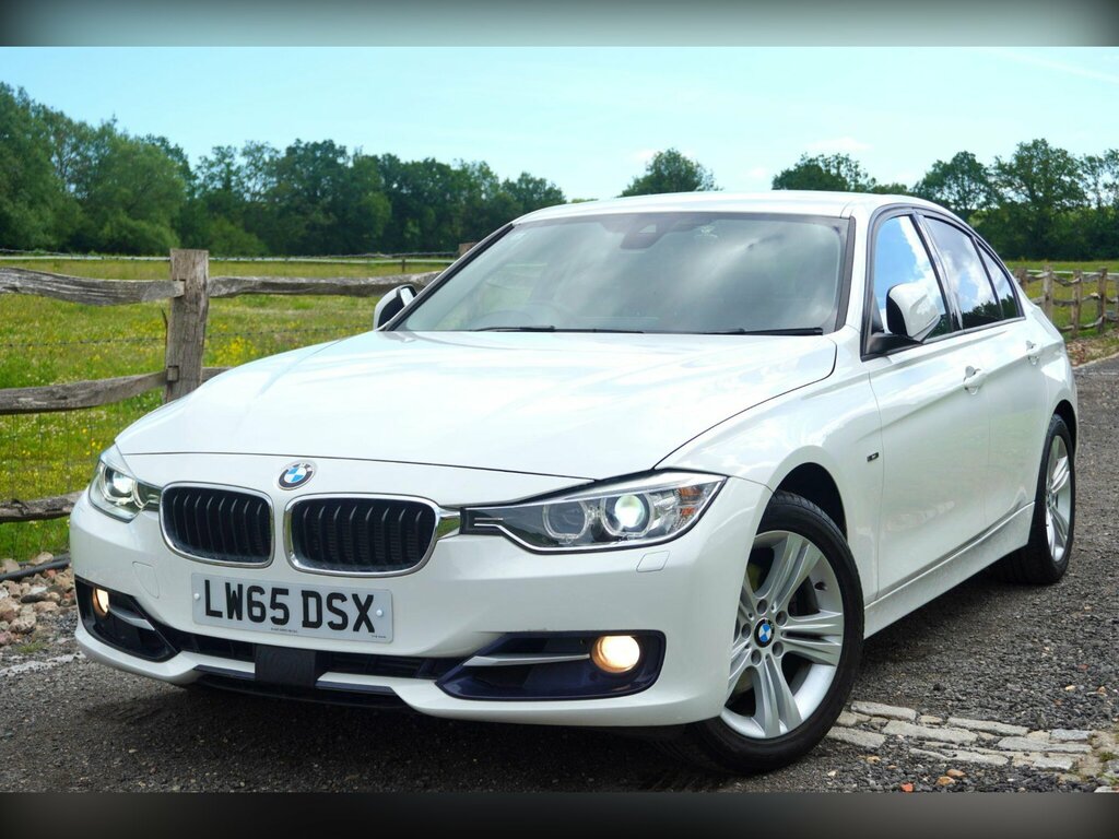 BMW 3 Series 2.0 320I Sport Saloon Euro 6 Ss White #3