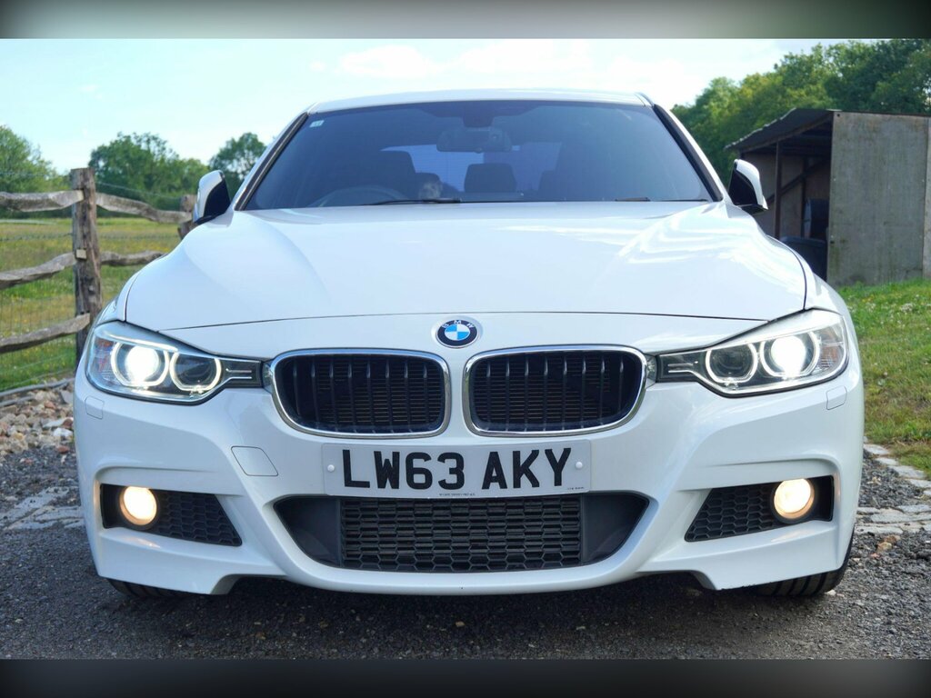 BMW 3 Series 2.0 320I M Sport Saloon Euro 6 S White #4