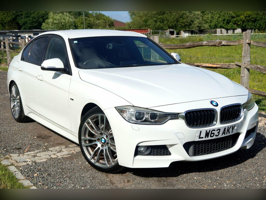 BMW 3 Series 2.0 320I M Sport Saloon Euro 6 S White #3