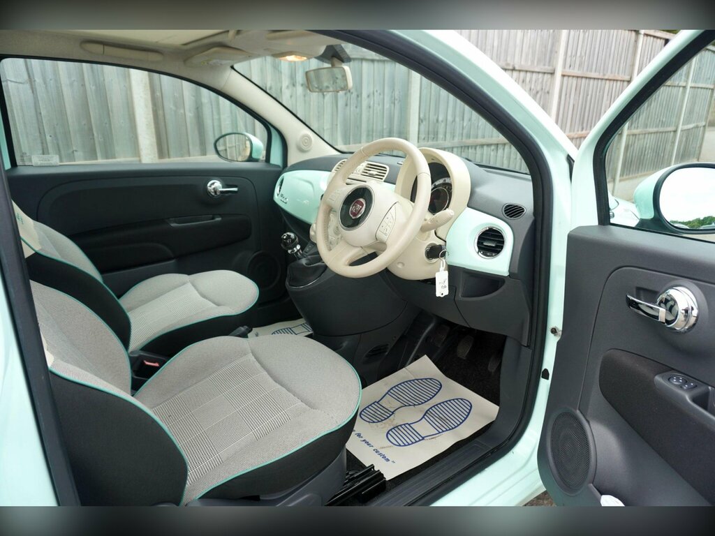 Fiat 500 1.2 Lounge Euro 6 Ss Green #2