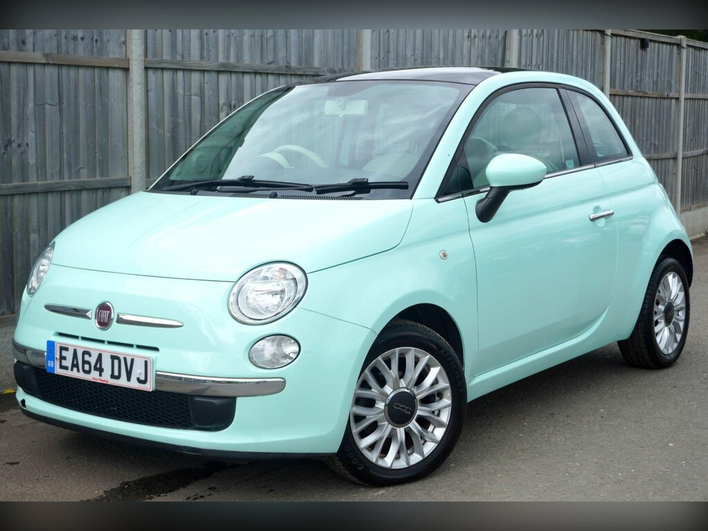Fiat 500 1.2 Lounge Euro 6 Ss Green