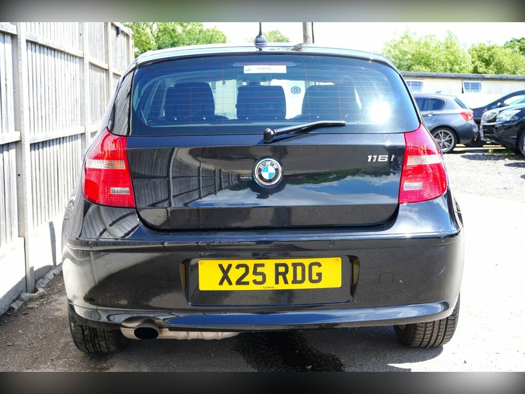 BMW 1 Series Black #11