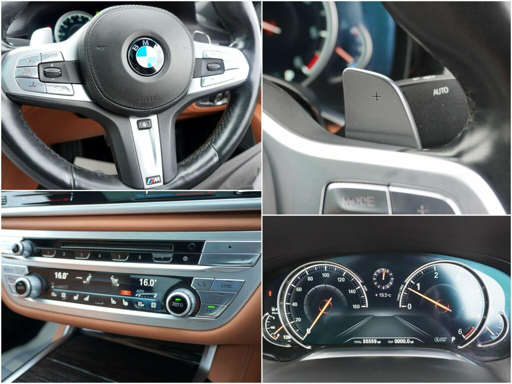 BMW 7 Series 3.0 740D M Sport Saloon Xdrive Eur Grey #5