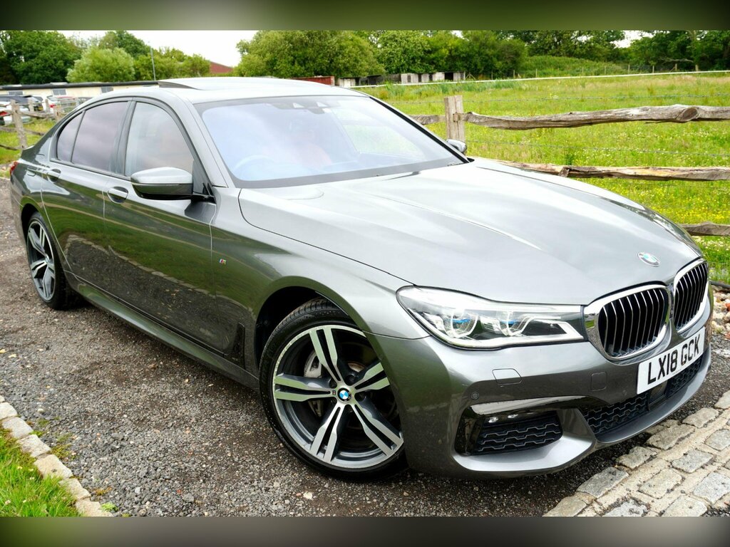 BMW 7 Series Black #40