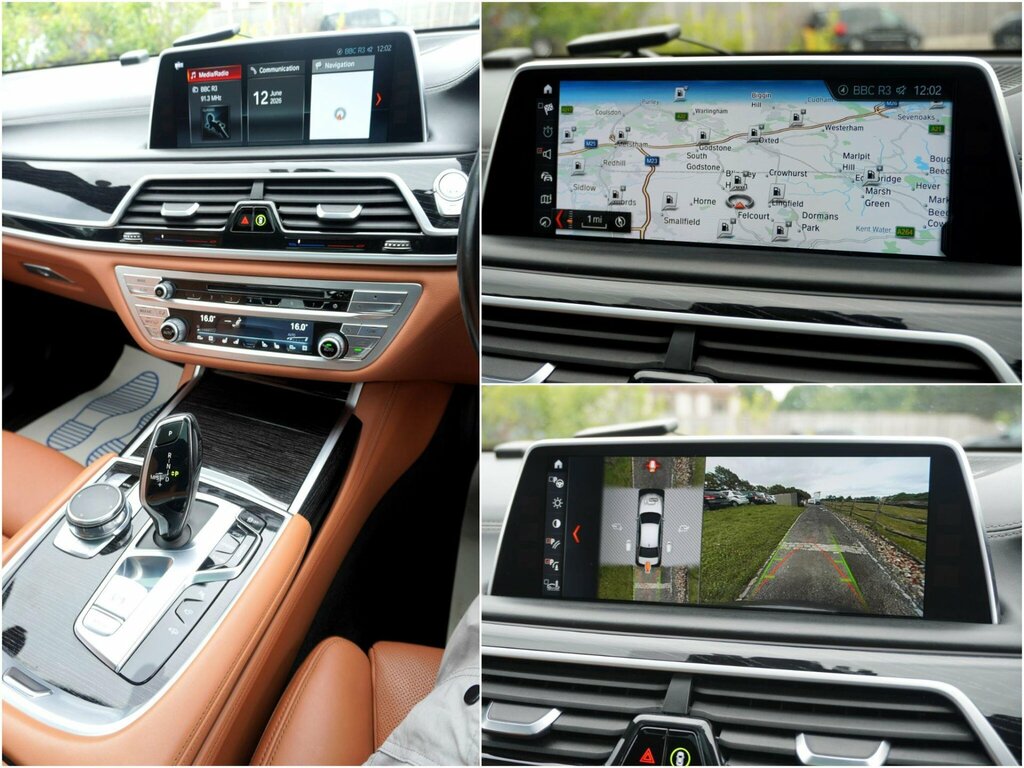 BMW 7 Series Black #13