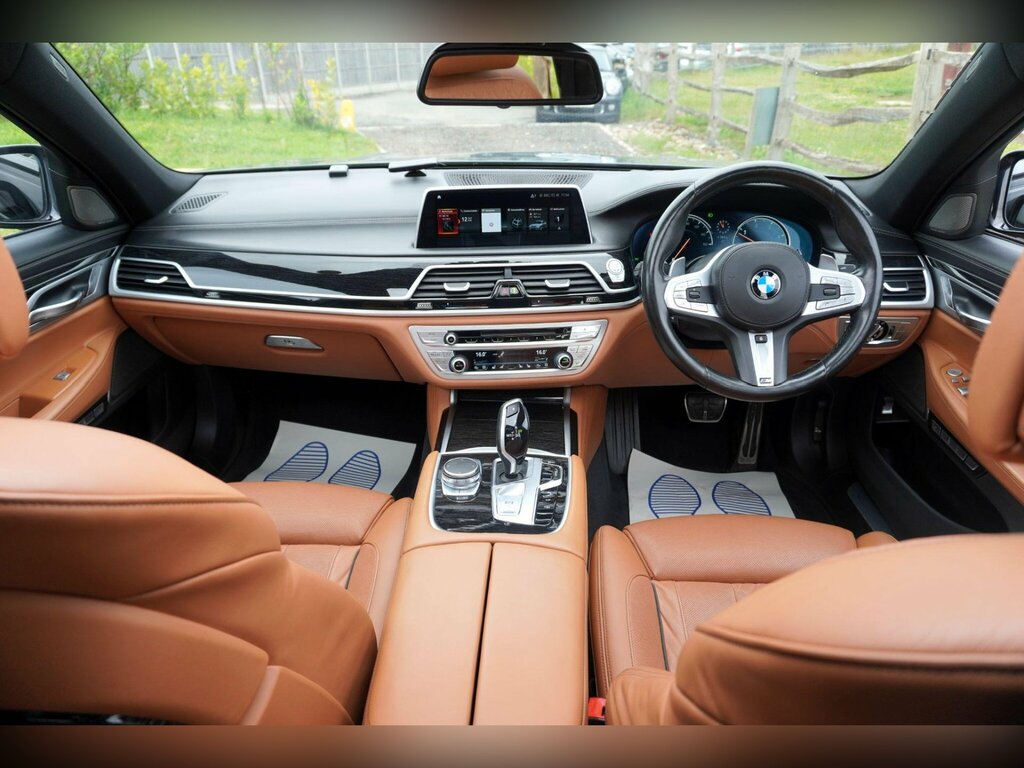 BMW 7 Series 3.0 740D M Sport Saloon Xdrive Eur Grey #2