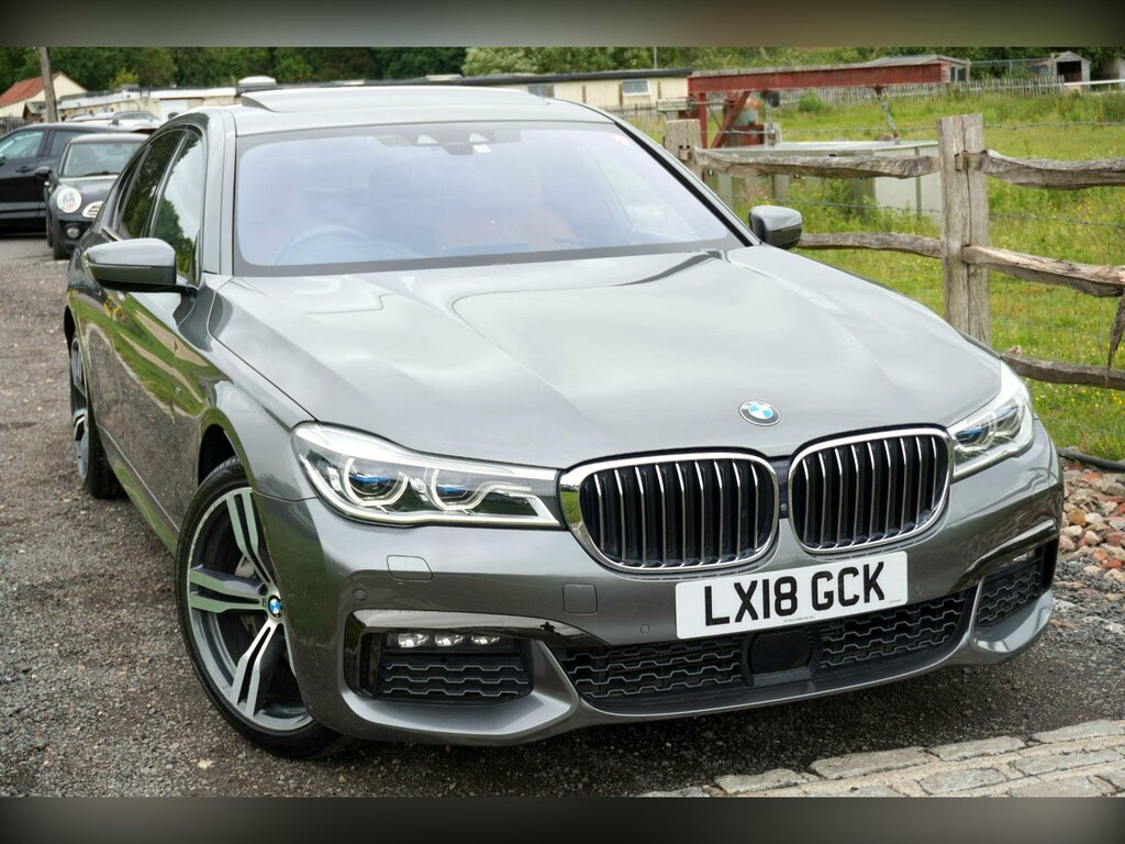 BMW 7 Series Black #37