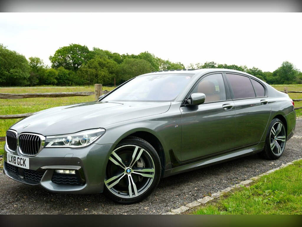 BMW 7 Series Black #35