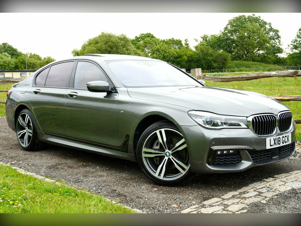 BMW 7 Series Black #34