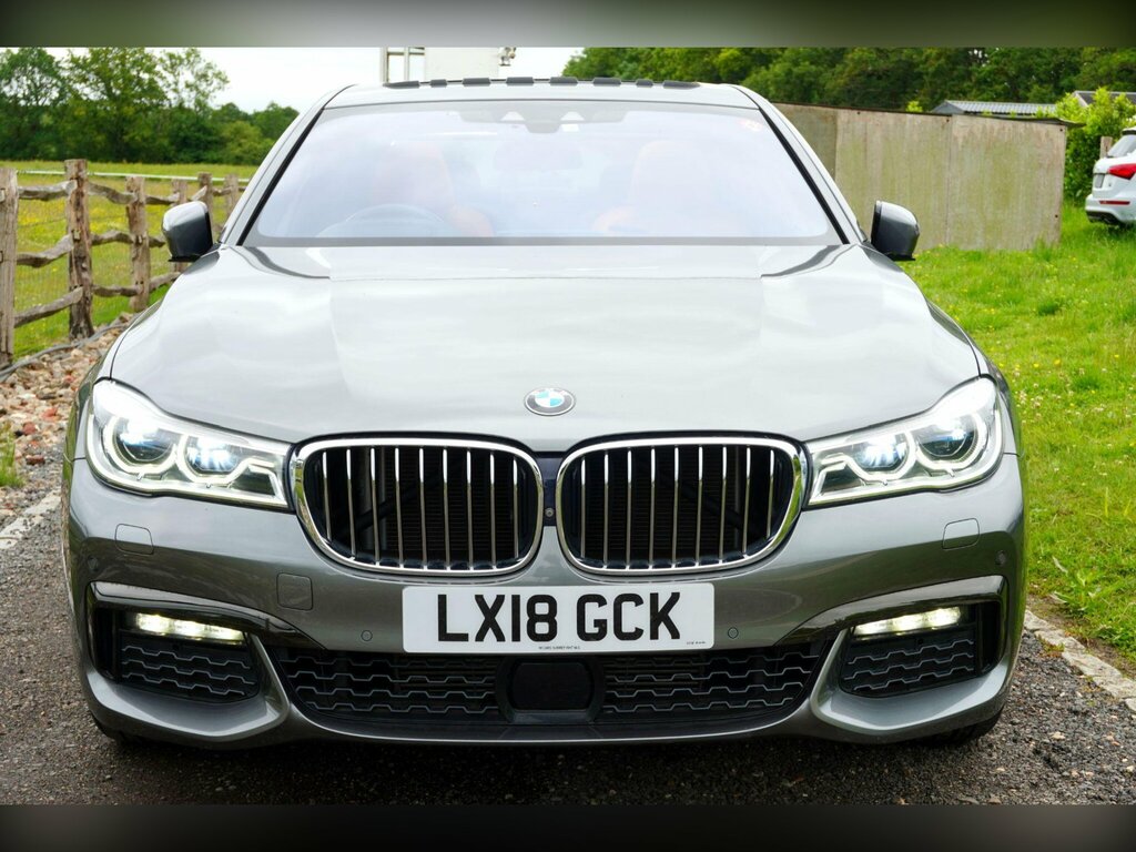 BMW 7 Series 3.0 740D M Sport Saloon Xdrive Eur Grey #4