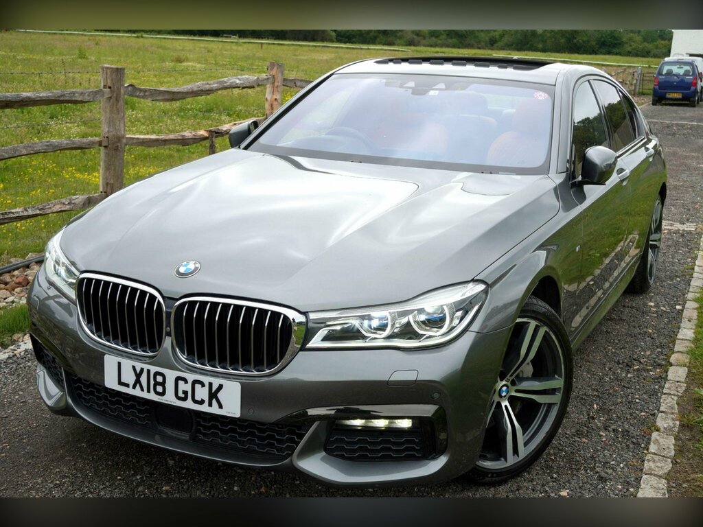 BMW 7 Series Black #41