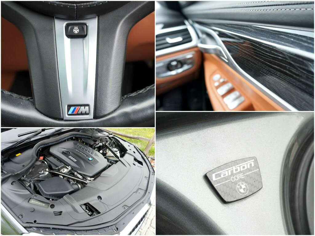 BMW 7 Series Black #11