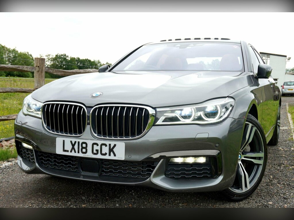 BMW 7 Series Black #38