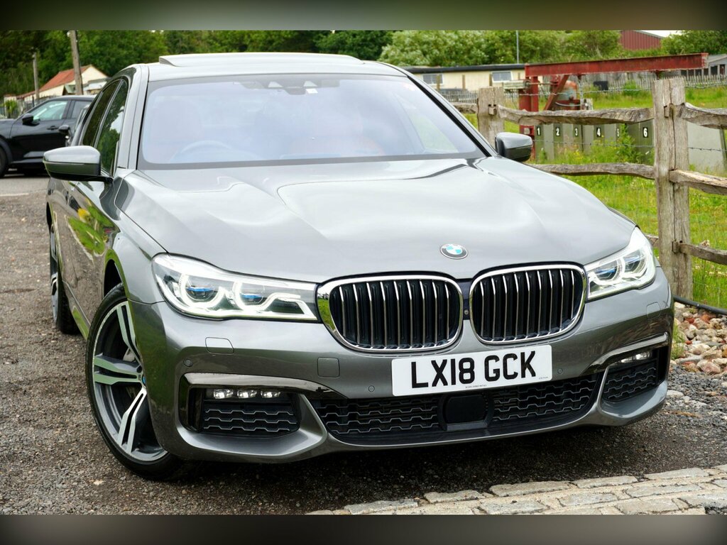 BMW 7 Series Black #22
