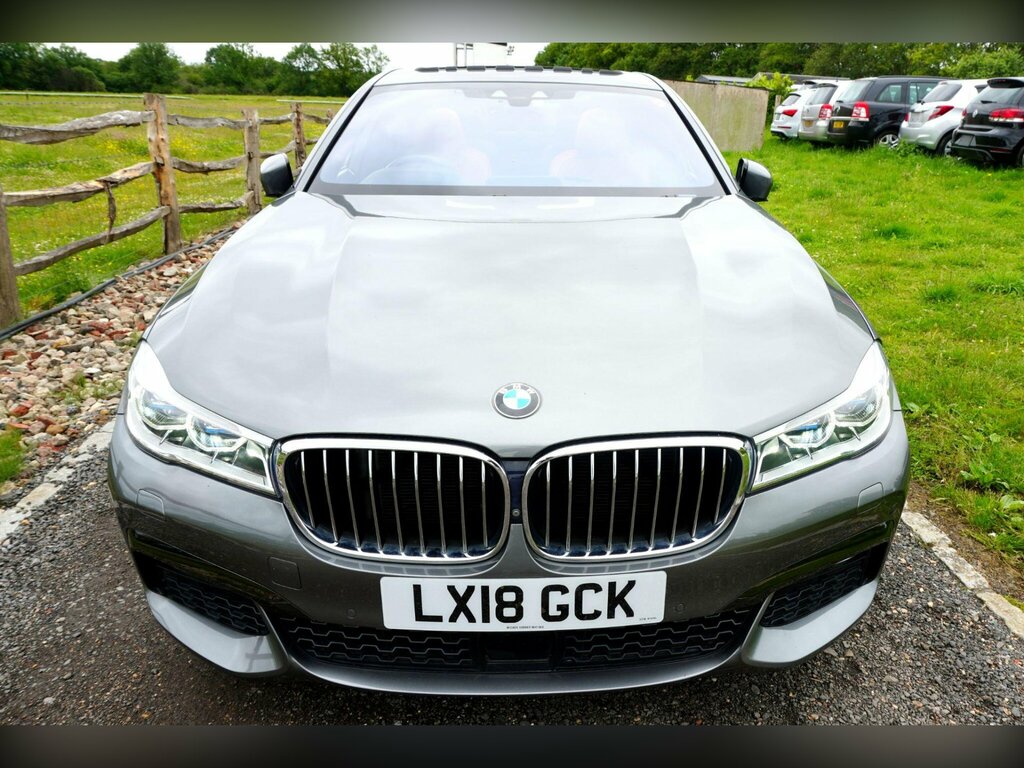 BMW 7 Series Black #33