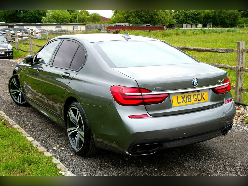 BMW 7 Series Black #18