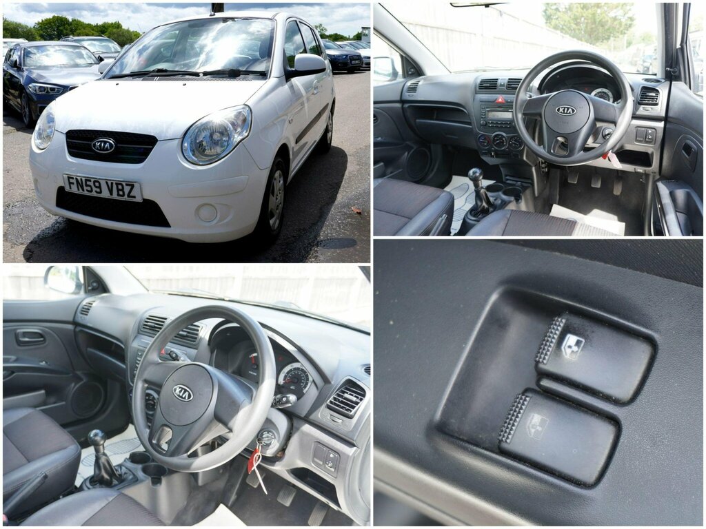 Kia Picanto 1.0 1 White #6