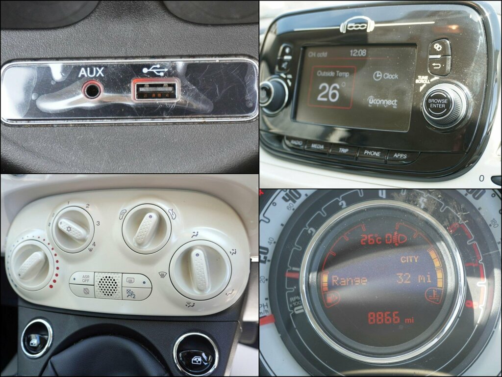 Fiat 500C 1.2 Collezione Euro 6 Ss Grey #5