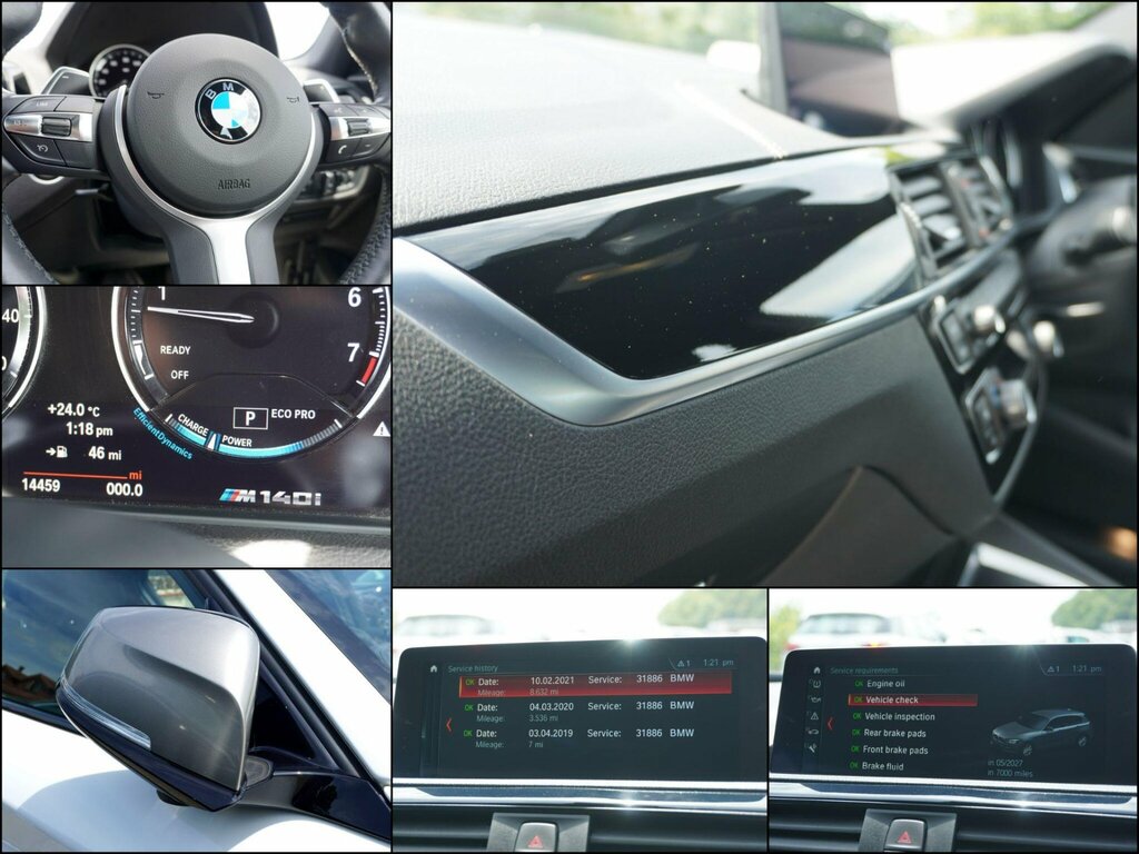 BMW 1 Series 3.0 M140i Shadow Edition Hatchback White #5