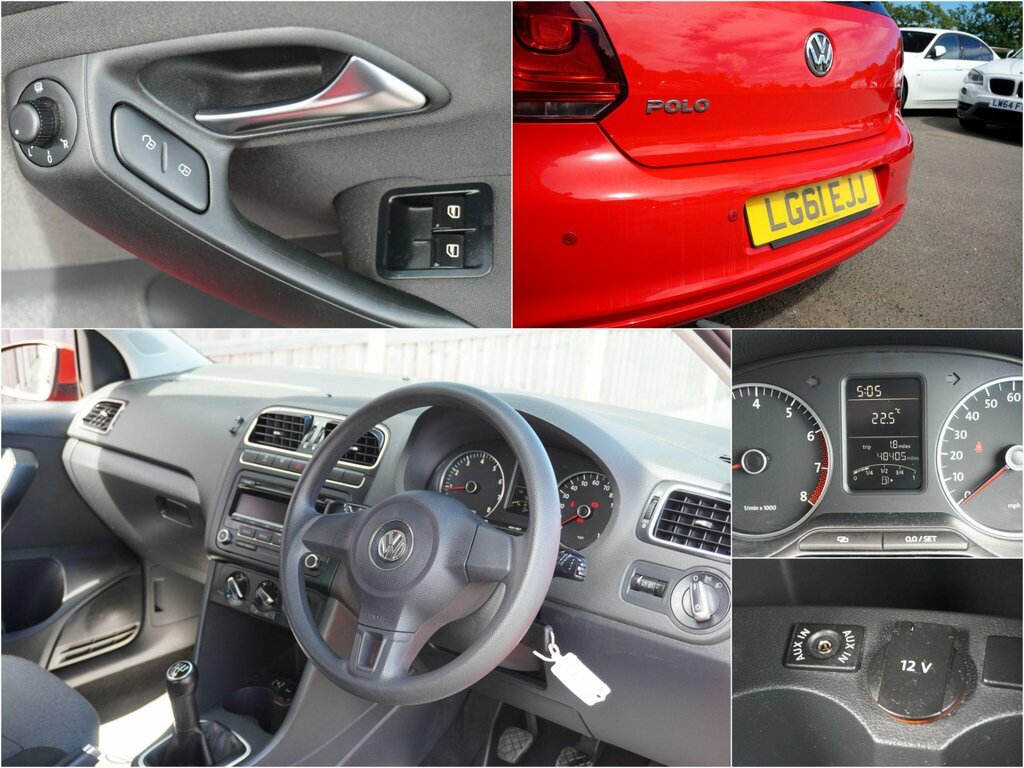 Volkswagen Polo 1.2 Match Euro 5 Red #6