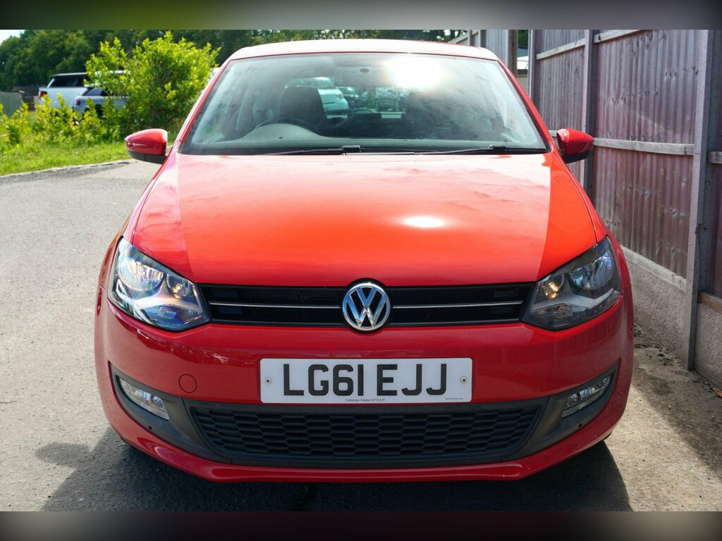 Volkswagen Polo 1.2 Match Euro 5 Red #4