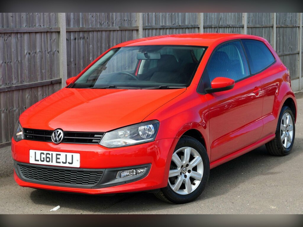 Volkswagen Polo 1.2 Match Euro 5 Red