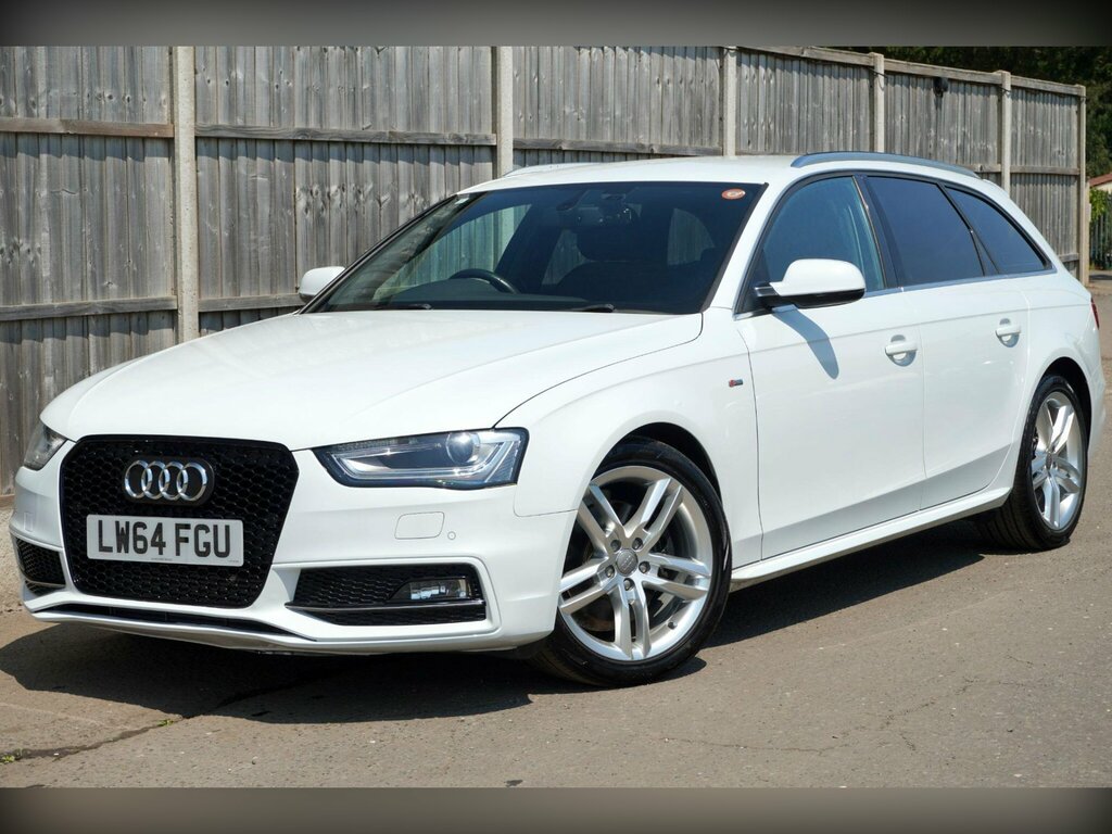 Audi A4 Avant 2.0 Tfsi S Line Estate Multitronic Euro White #3