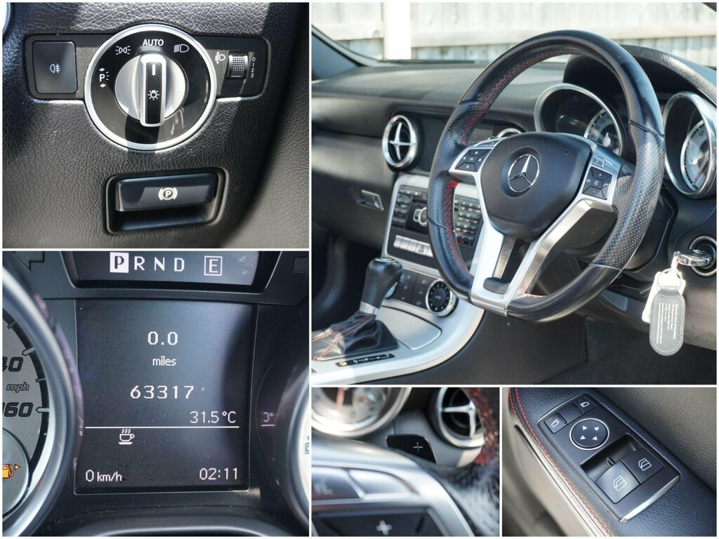 Mercedes-Benz SLK 1.8 Slk250 Blueefficiency Amg Sport G-tronic Euro Black #5