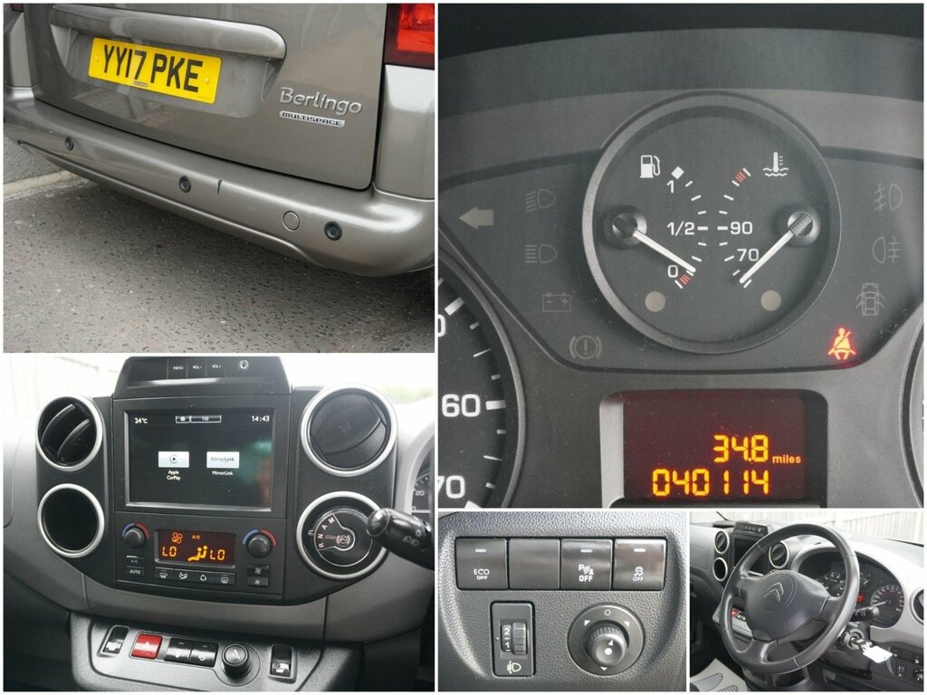 Citroen Berlingo 1.6 Bluehdi Flair Multispace Mpv Etg6 Euro 6 Ss Brown #5