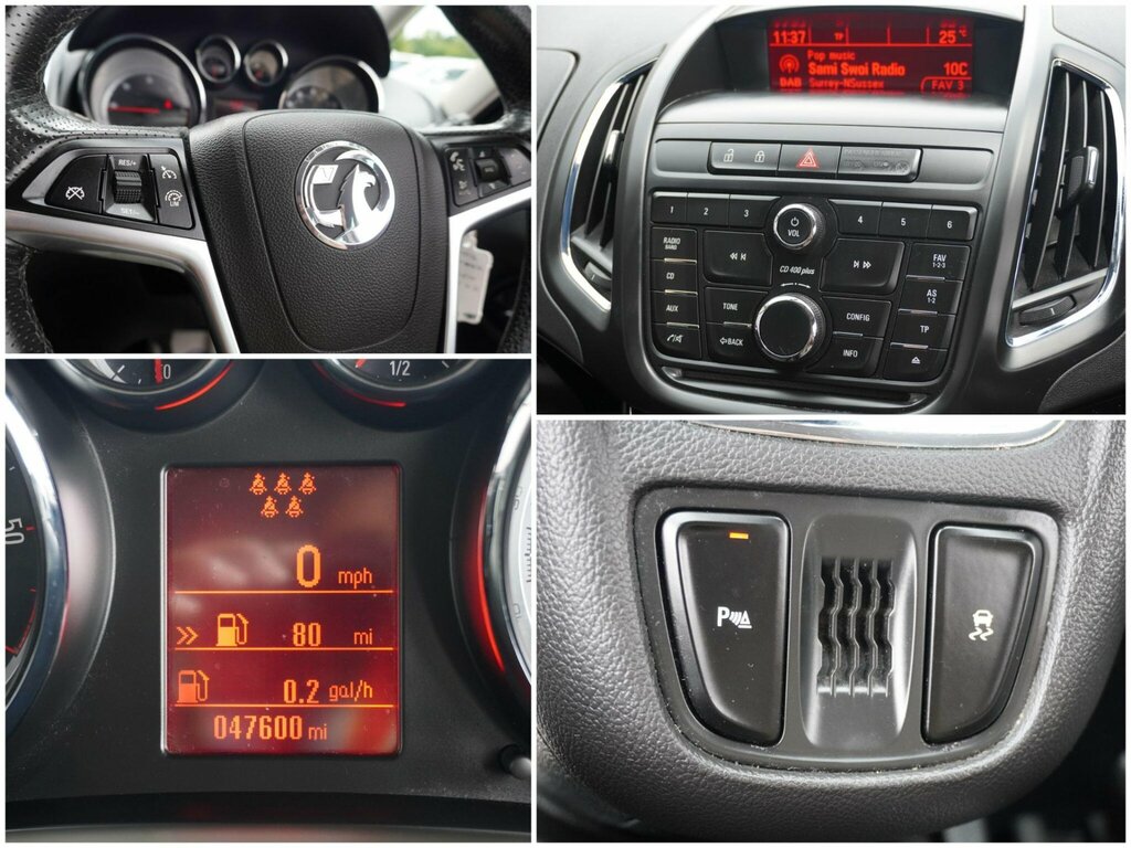 Vauxhall Zafira Tourer 2.0 Cdti Sri Euro 5 Black #5