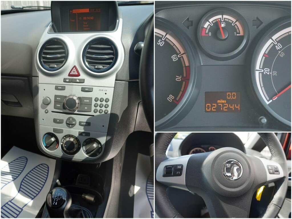 Vauxhall Corsa 1.0 Ecoflex 12V Energy Euro 5 Red #5