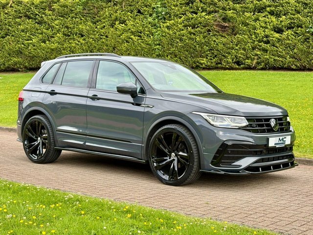 Volkswagen Tiguan 2.0 Tdi R-line Suv FG72MGJ Grey #5