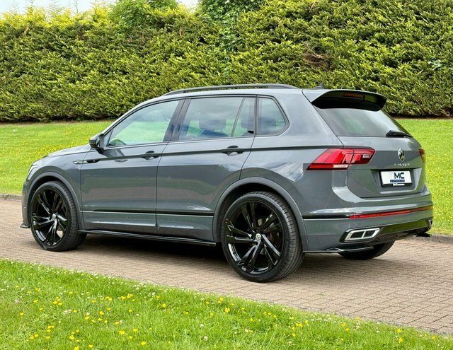 Volkswagen Tiguan 2.0 Tdi R-line Suv FG72MGJ Grey #6