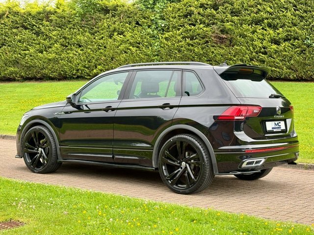 Volkswagen Tiguan 2.0 Tdi R-line Edition DF72YUD Black #5