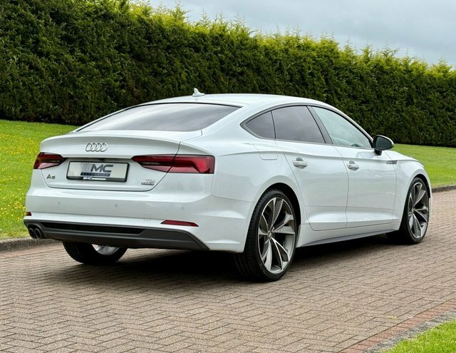 Audi A5 2.0 Tdi S Line White #3