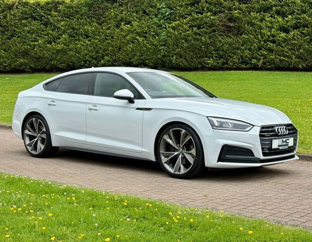Audi A5 2.0 Tdi S Line White #5