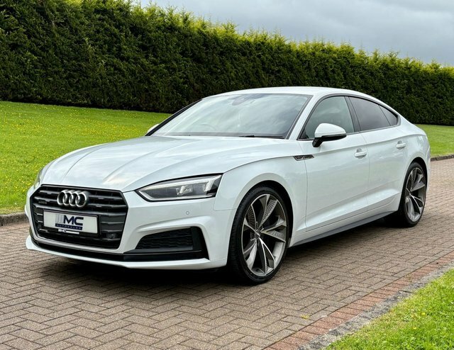 Audi A5 2.0 Tdi S Line White #2