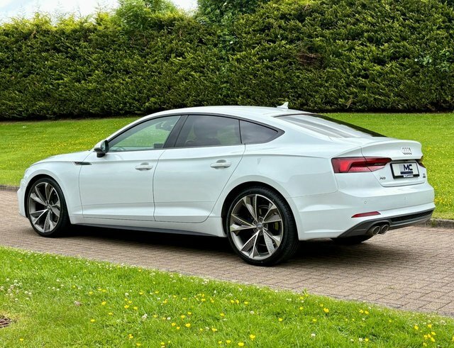 Audi A5 2.0 Tdi S Line White #6