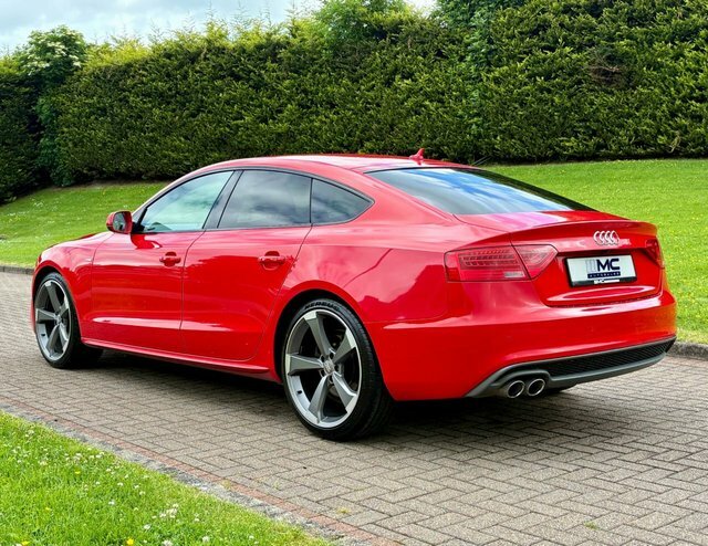 Audi A5 2.0 Tdie S Line Red #4