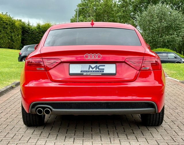 Audi A5 Sportback Tdi Quattro S Red #9