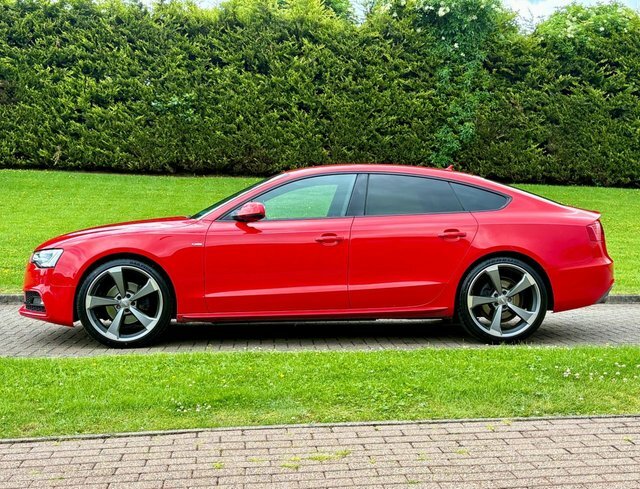 Audi A5 Sportback Tdi Quattro S Red #8
