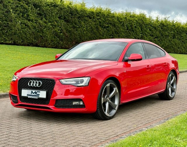 Audi A5 2.0 Tdie S Line Red #2