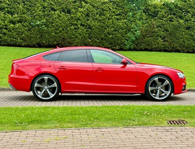 Audi A5 Sportback Tdi Quattro S Red #7