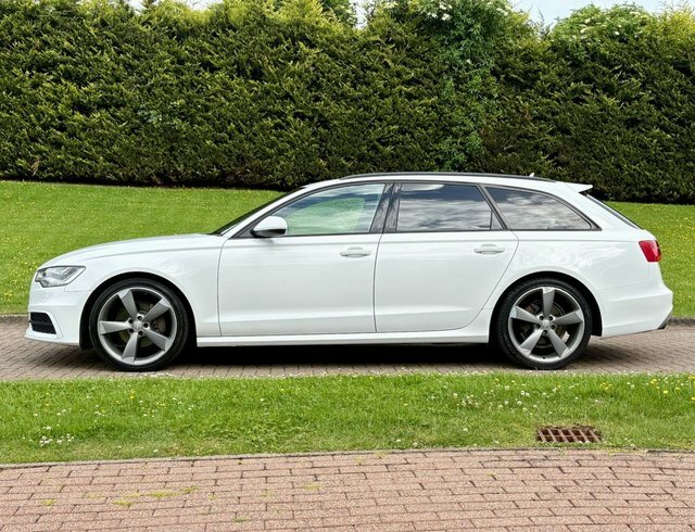 Audi A6 Avant Black Edition Black #7