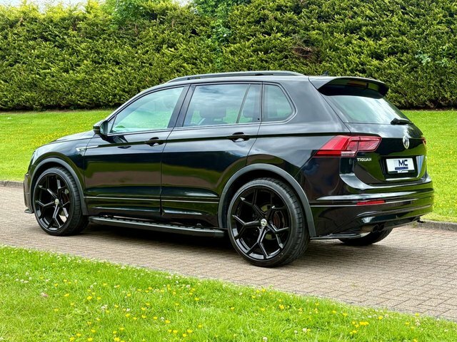 Volkswagen Tiguan 2.0 Tdi R-line Suv Black #5