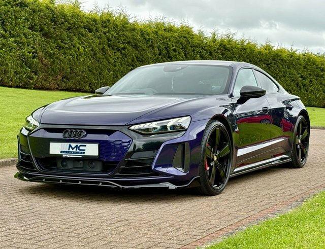 Audi Rs E-Tron Gt 93.4Kwh Carbon Black Saloon Black #4