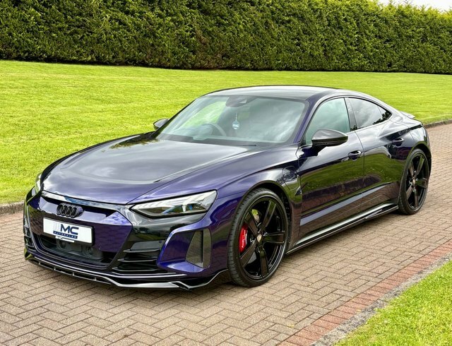 Audi Rs E-Tron Gt 93.4Kwh Carbon Black Saloon Black #6