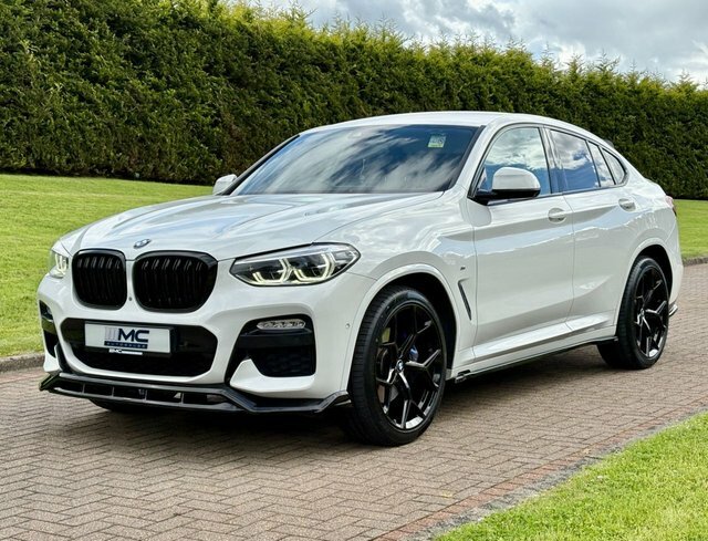 BMW X4 2.0 20D M Sport White #2