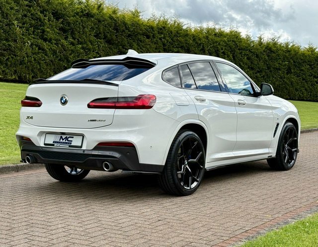 BMW X4 2.0 20D M Sport White #3
