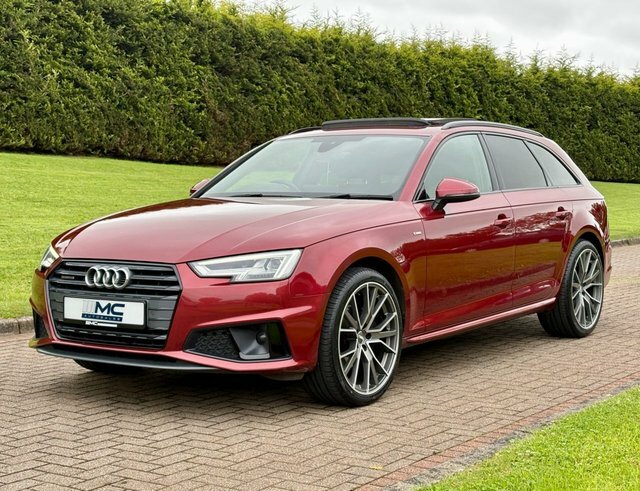 Audi A4 Avant 2.0 Tdi 40 S Red #2